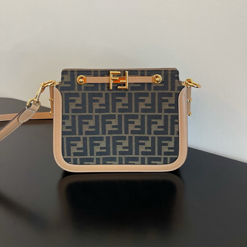 Fendi FF Canvas Touch Bag 8BT349