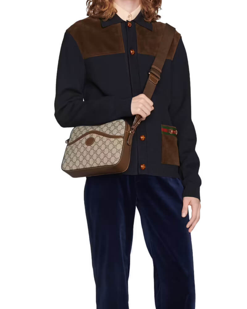 Gucci Messenger Bag With Interlocking G 675891