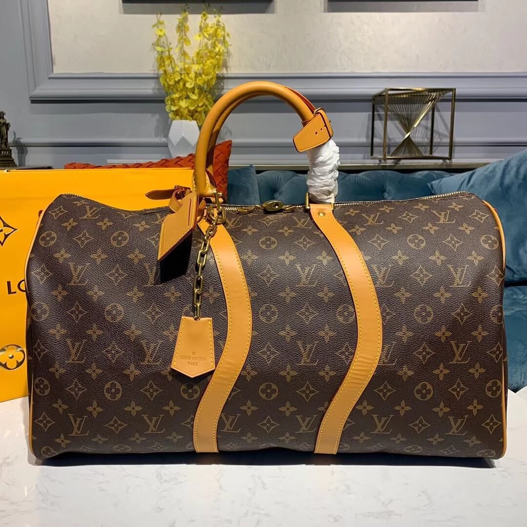 Louis Vuitton Monogram Canvas Keepall Bandouliere 50 M44474