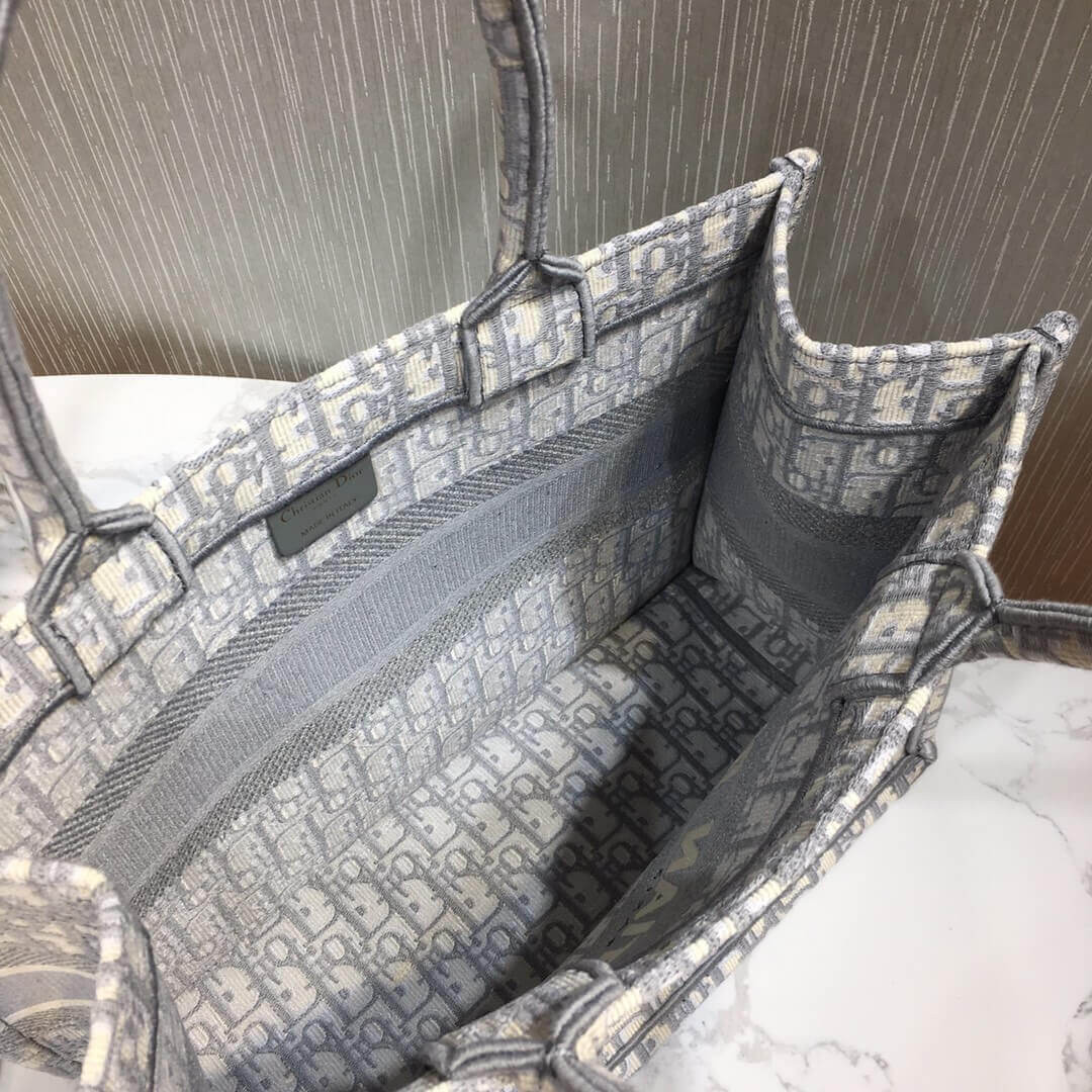 Christian Dior Small Book Tote Oblique M1296