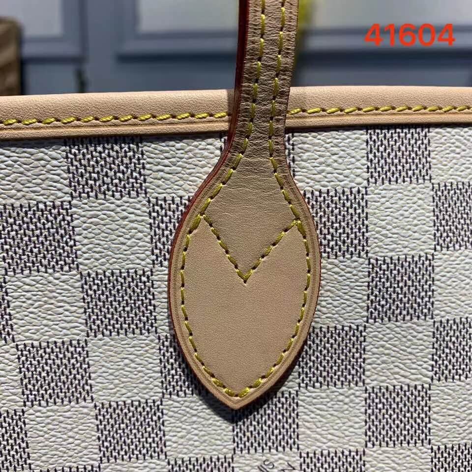 Louis Vuitton Damier Azur Canvas Neverfull GM N41604 Pink