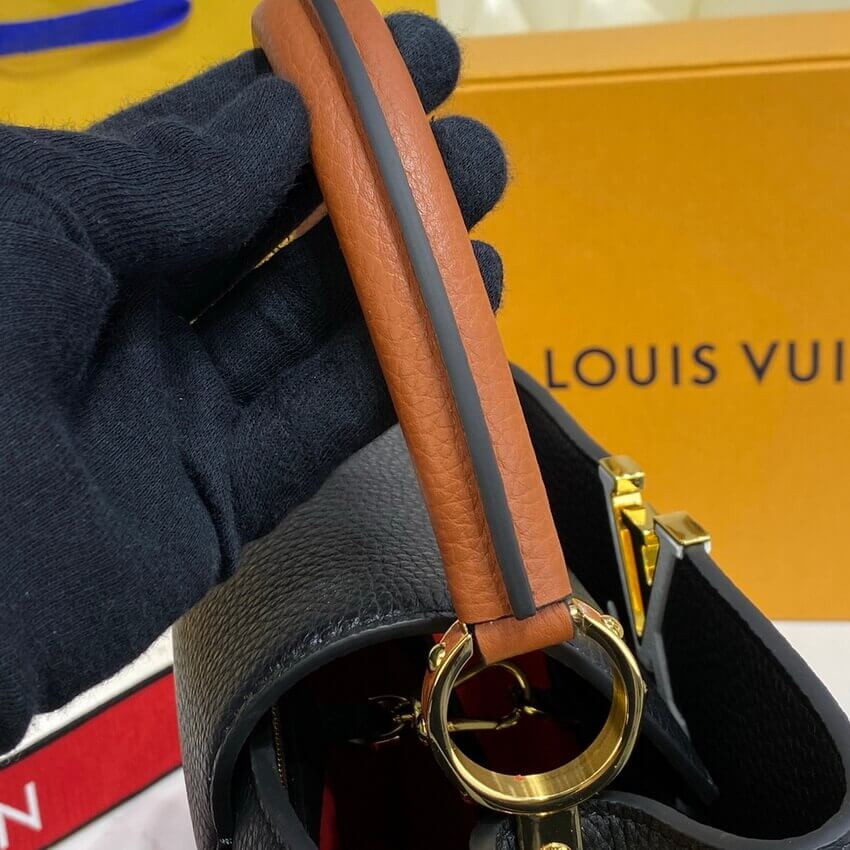 Louis Vuitton Capucines MM M59020 Noir/Rouge