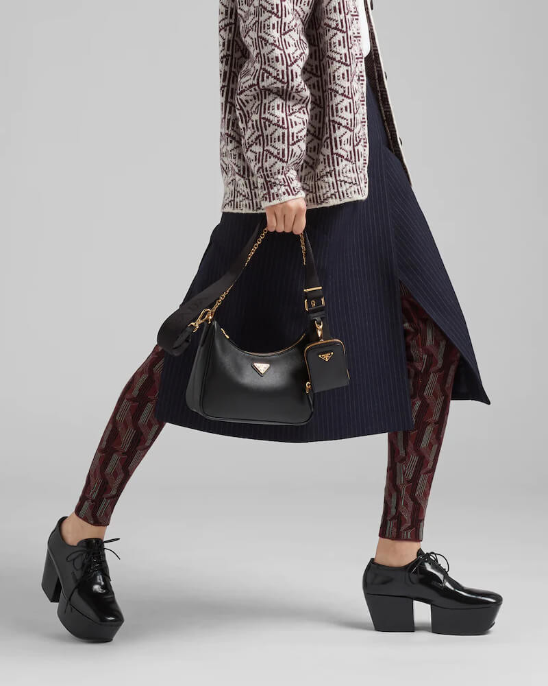 Prada Re-Edition 2005 Saffiano Leather Bag 1BH204