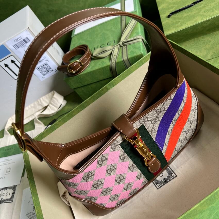 Gucci Kleine Jackie 1961 Small Hobo Bag 636706