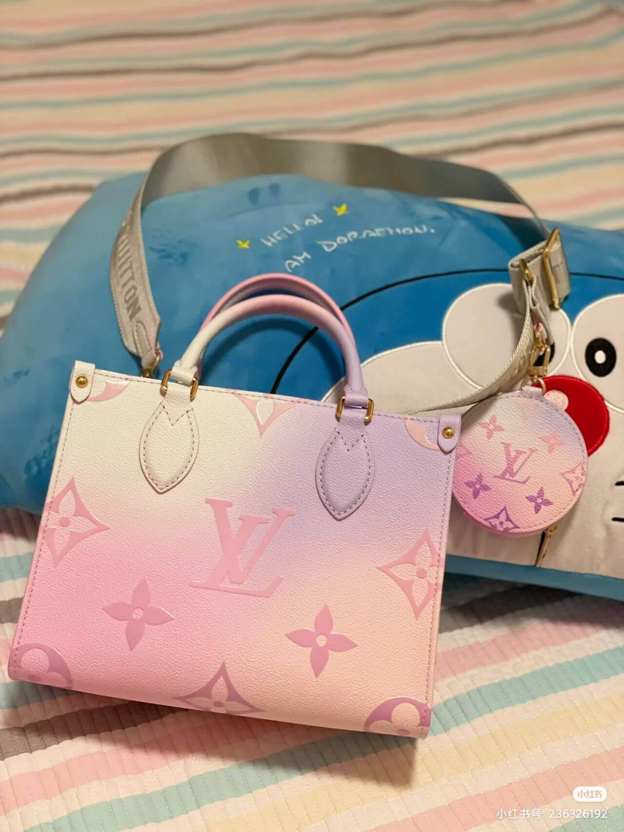 Louis Vuitton Onthego PM M59856 Sunrise Pastel