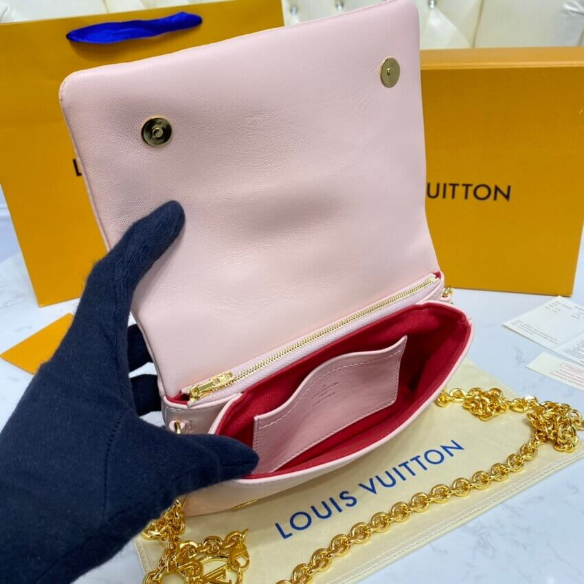 Louis Vuitton Limited Edition Pochette Coussin M80834 Dragee Pink