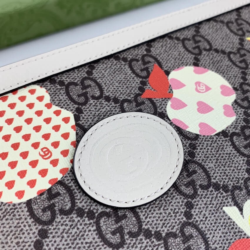 Gucci Les Pommes Zip Pouch 664113