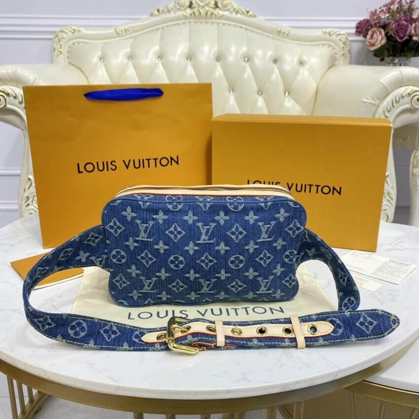 Louis Vuitton Monogram Denim Bum Waist Bag M95347