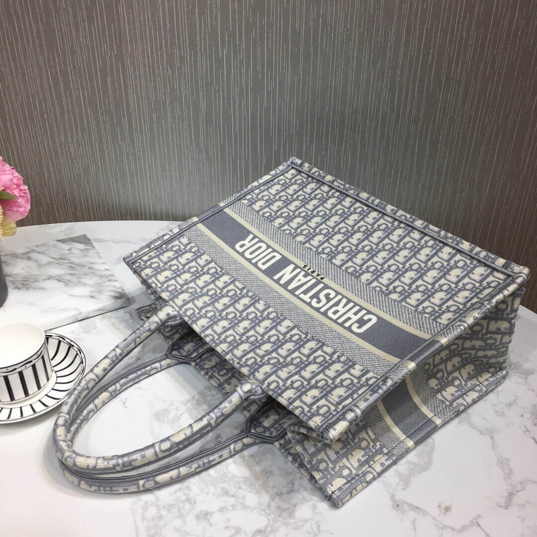Christian Dior Small Book Tote Oblique M1296