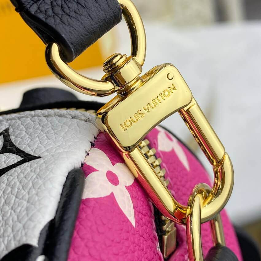 Louis Vuitton Monogram Empreinte Leather Speedy Bandouliere 20 M46118 M46088