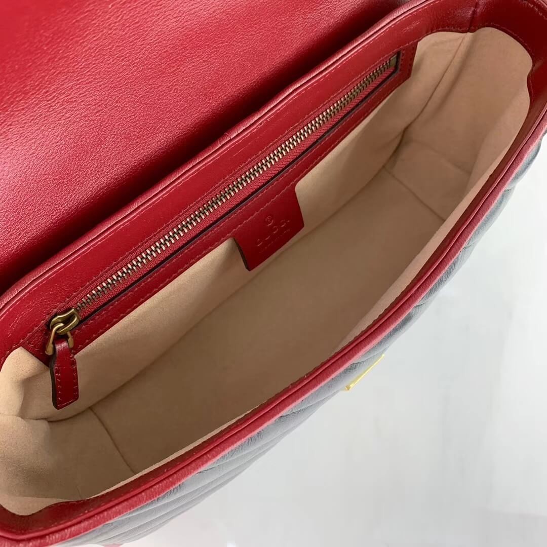 Gucci GG Marmont Small Shoulder Bag 443497 Black