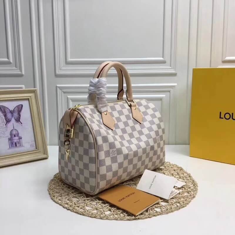 Louis Vuitton Damier Azur Canvas Speedy 25 N41371