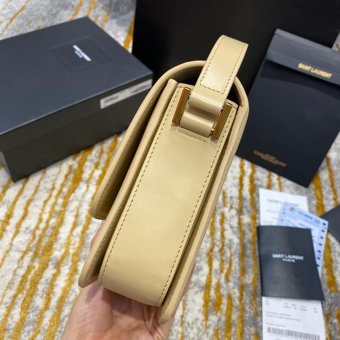 Saint Laurent YSL Solferino Medium Satchel In Box Leather 634305