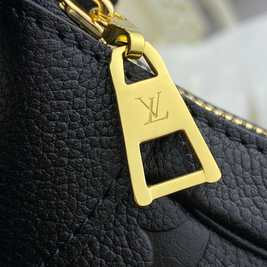 Louis Vuitton Monogram Empreinte Leather Bagatelle M46002 Black