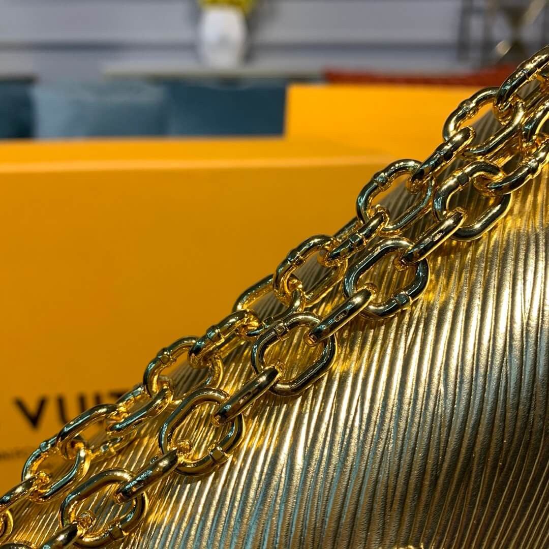 Louis Vuitton Epi Leather Twist MM M52891 Gold