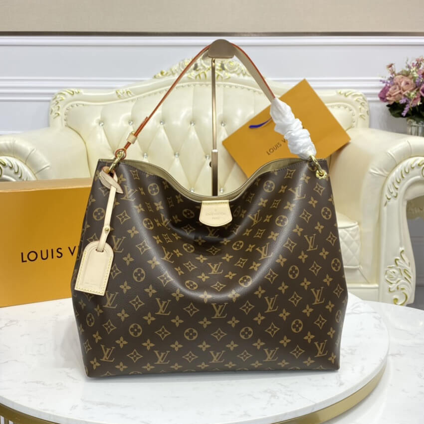 Louis Vuitton Monogram Graceful MM M43703 M43704