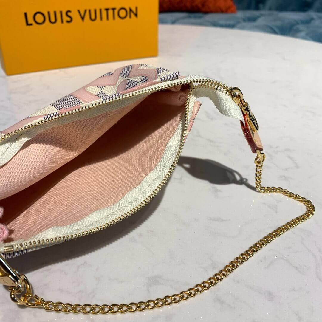 Louis Vuitton Damier Azur Canvas Mini Pochette Accessoires N60051