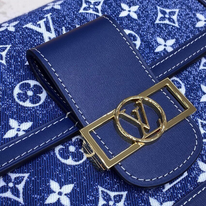 Louis Vuitton Monogram Denim Dauphine MM M59631