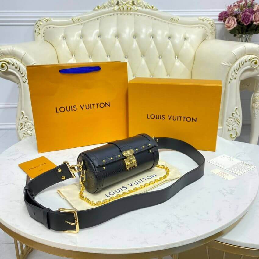 Louis Vuitton Epi Leather Papillon Trunk M58655 Black