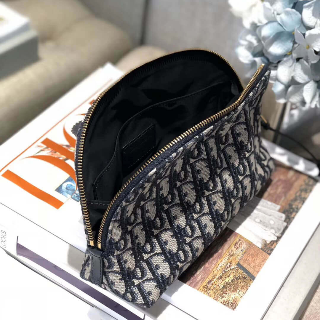 Christian Dior Oblique Beauty Bag S5416