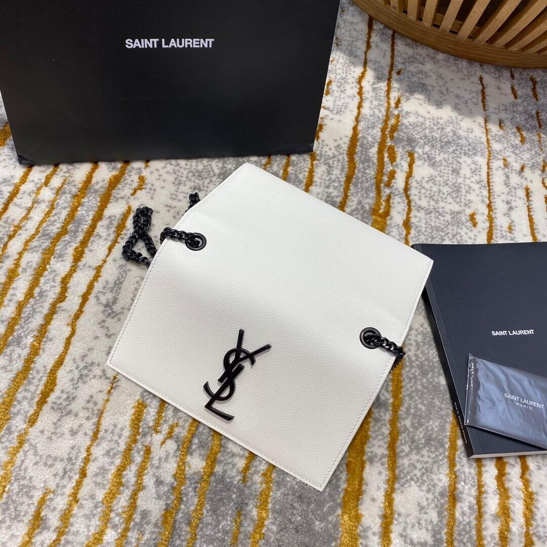 YSL Saint Laurent Classic Small Kate Chain Bag 20cm In Grain Leather 469390