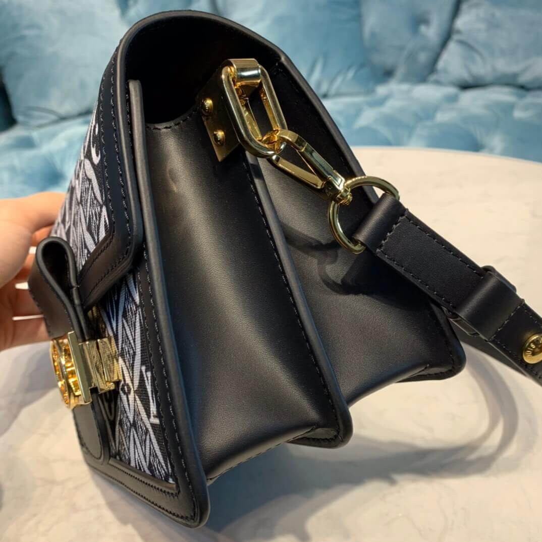 Louis Vuitton Denim Dauphine Mini M57172