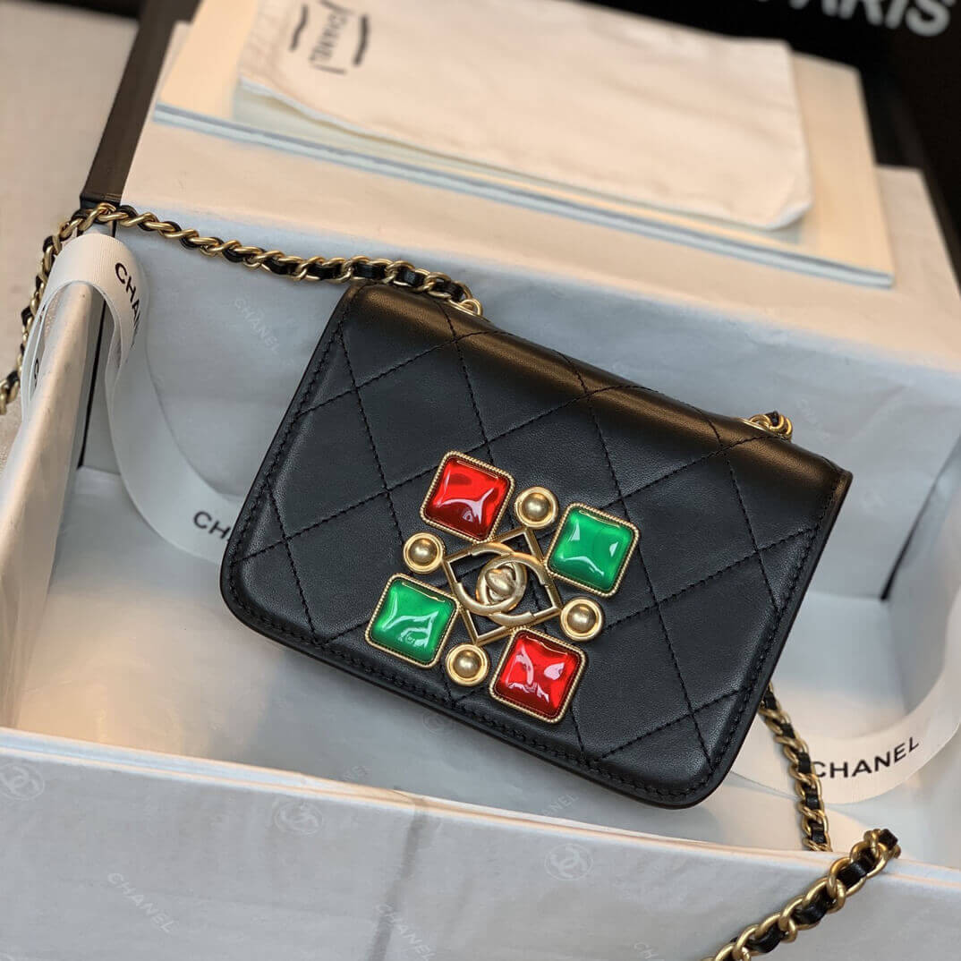 Chanel Mini Flap Evening Bag B01961