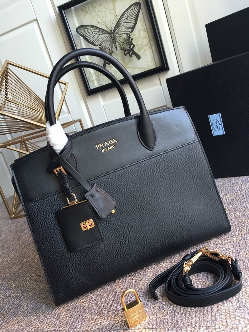 Prada Saffiano Leather Esplanade Bag 1BA047