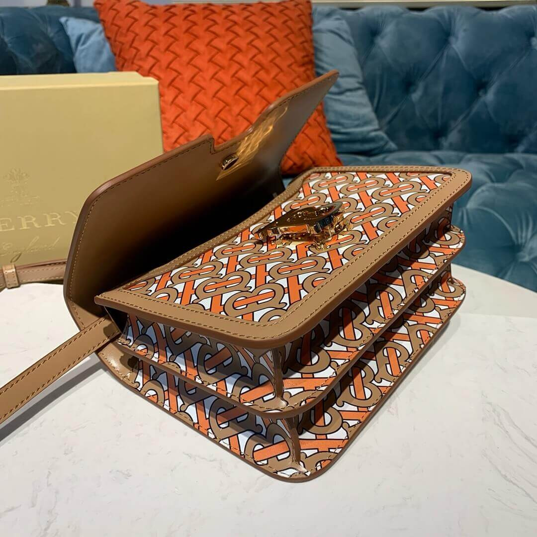 Burberry Small Monogram Lambskin TB Bag 80147841