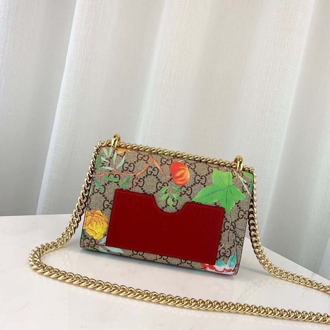 Gucci Padlock Small Gucci Tian Shoulder Bag 409487