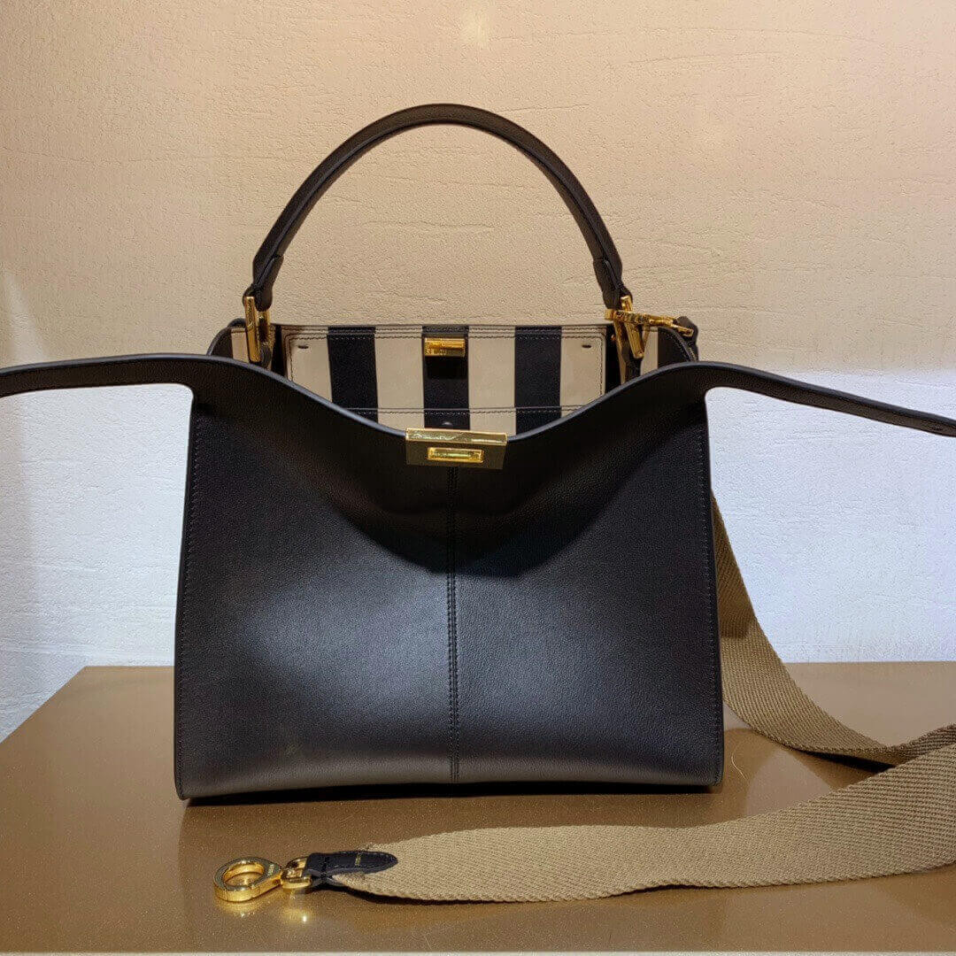 Fendi Peekaboo X-Lite Medium Leather Bag 8BN310A