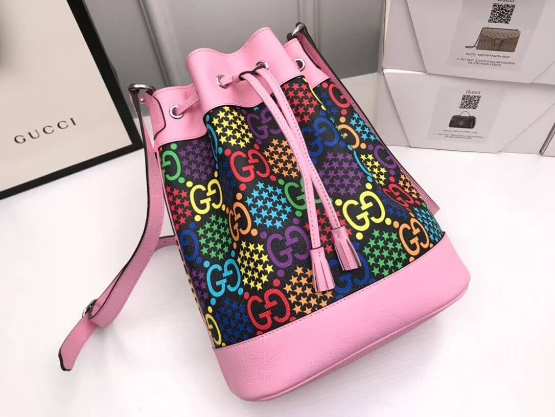 Gucci GG Psychedelic Bucket Bag 598149