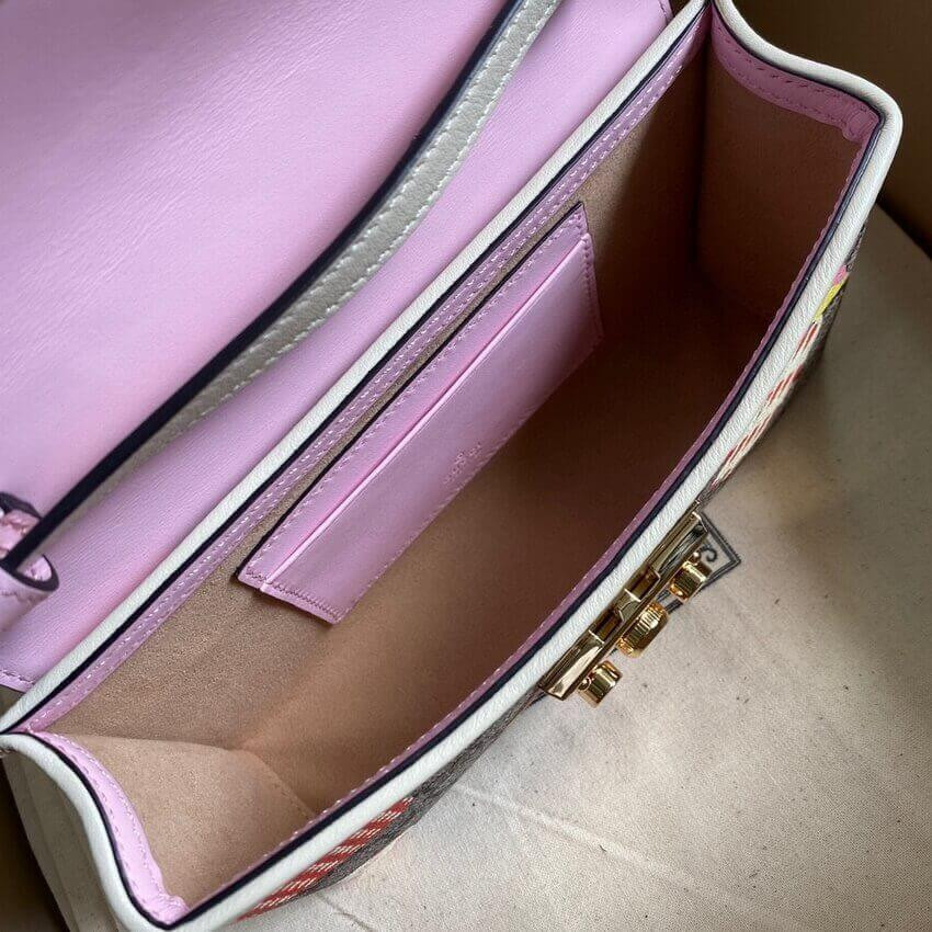 Gucci Les Pommes Padlock Mini Bag 652683