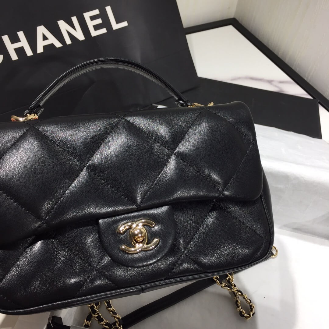 Chanel Small Flap Bag With Handle AS1114