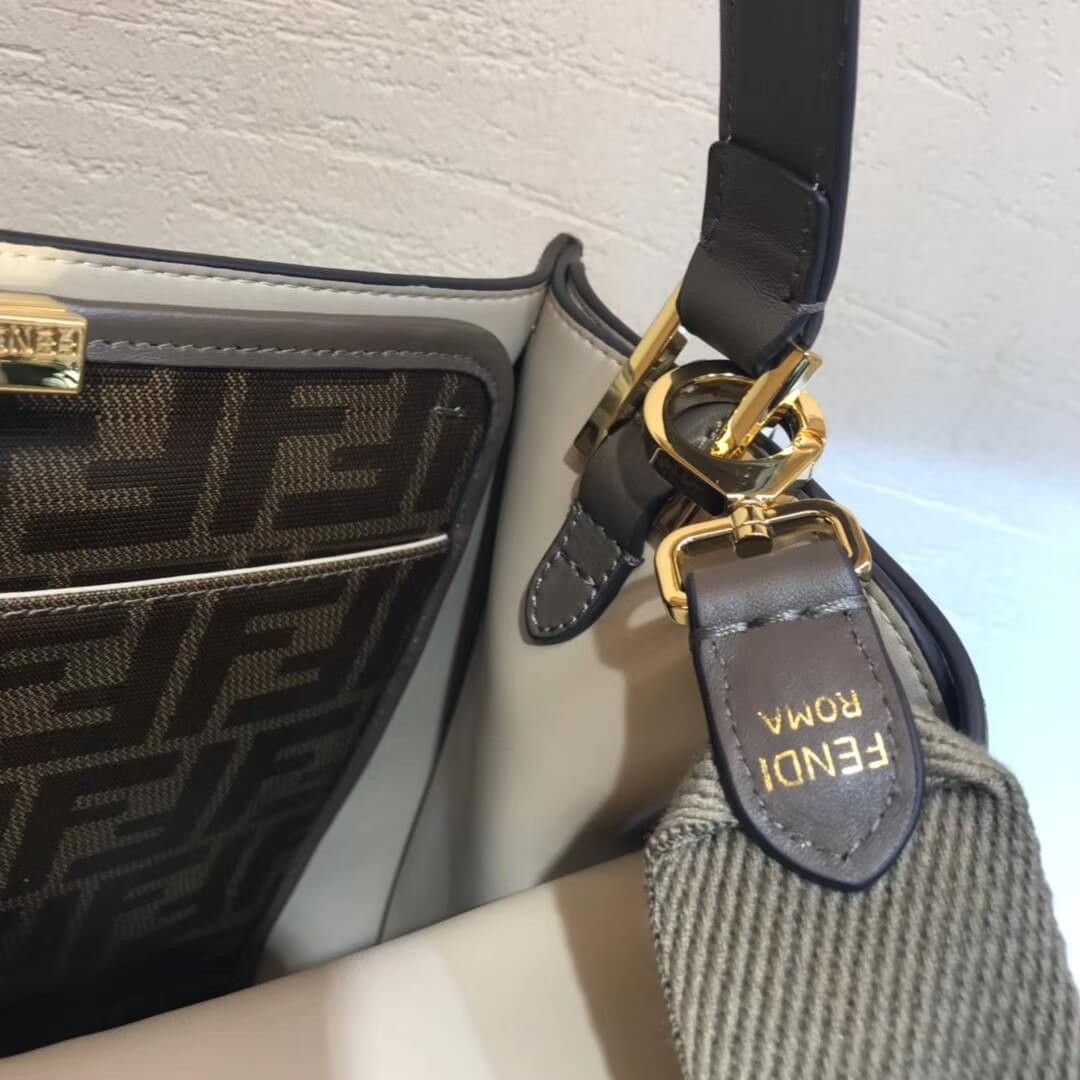 Fendi Peekaboo X-Lite Medium Calfskin Bag 8BN310