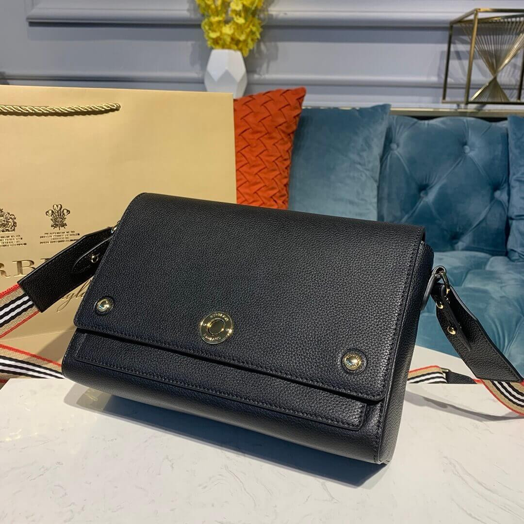 Burberry Grainy Leather Note Crossbody Bag 80174621