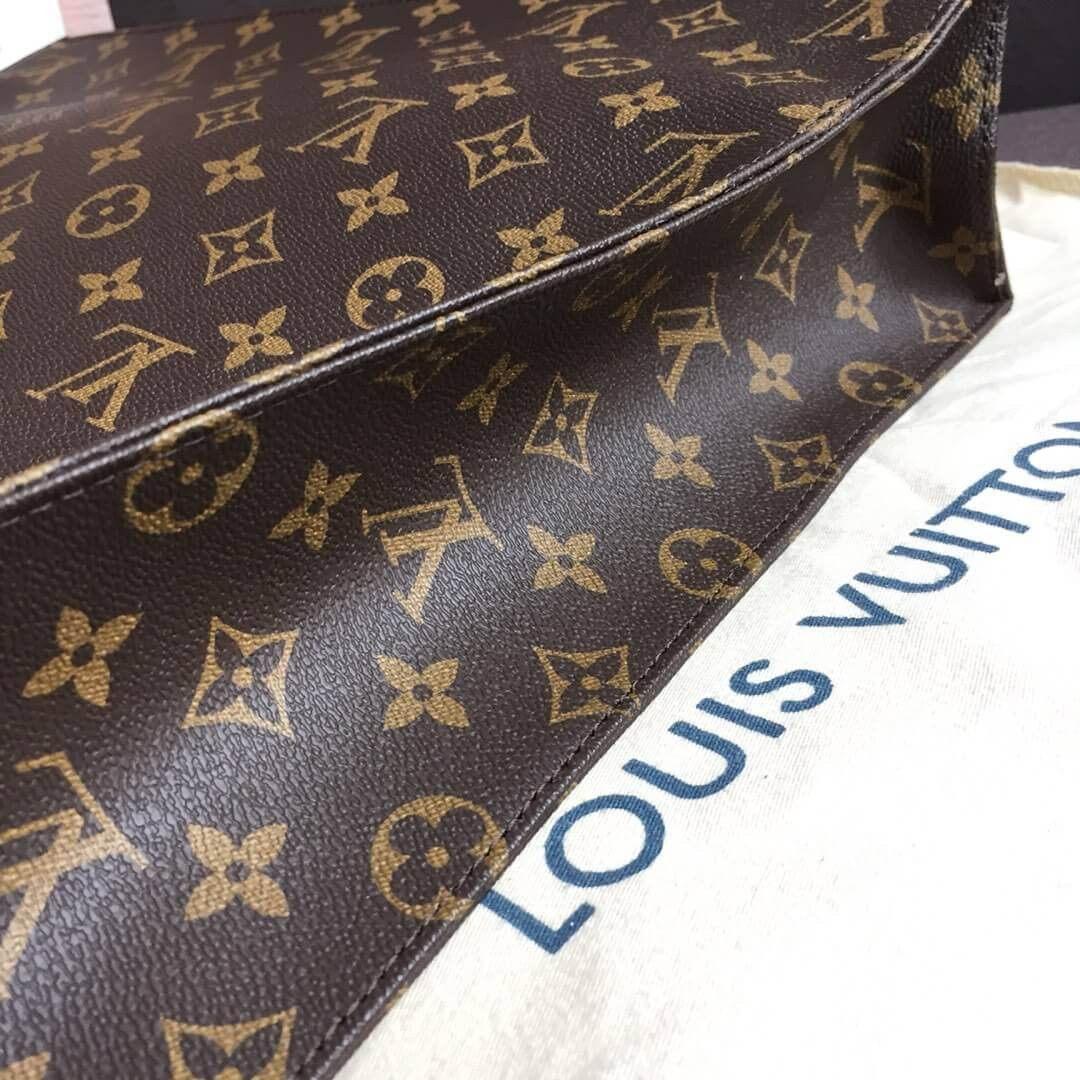 Louis Vuitton Monogram Canvas Sac Plat Tote Bag M51140