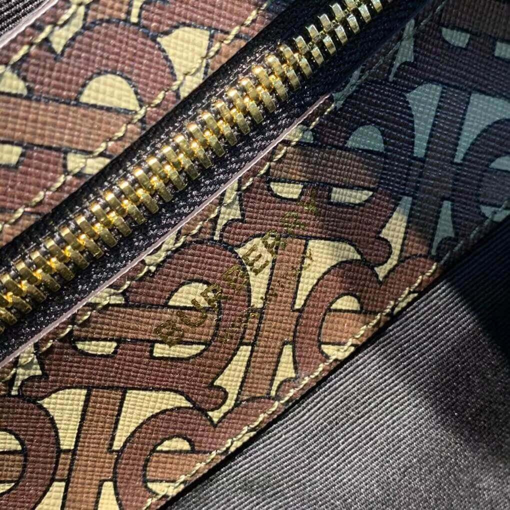 Burberry Monogram Stripe Print E-canvas Backpack 80186511