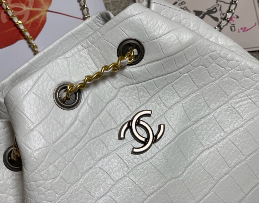 Chanel Crocodile Leather Backpack A94485