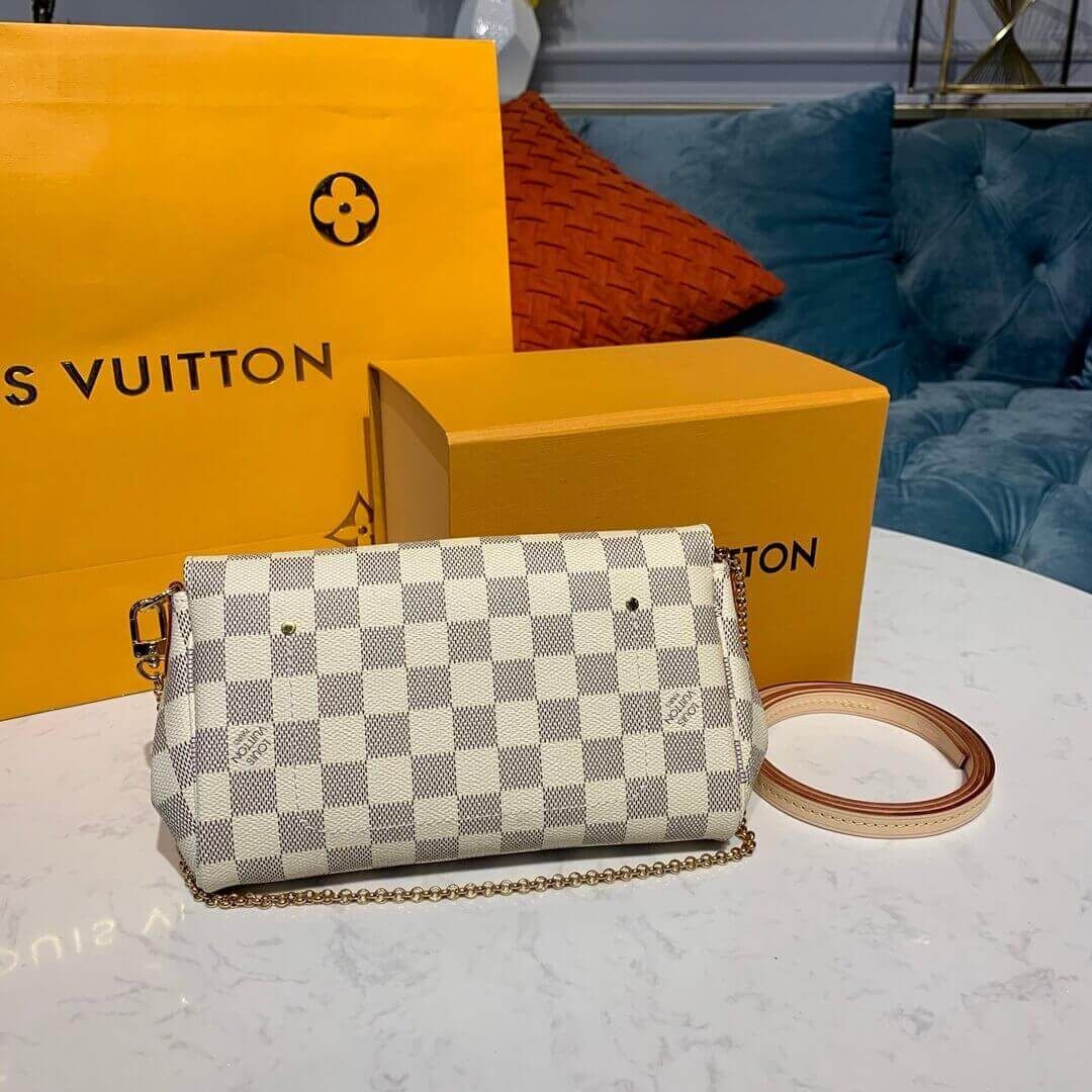 Louis Vuitton Damier Azur Canvas Favorite PM N41277
