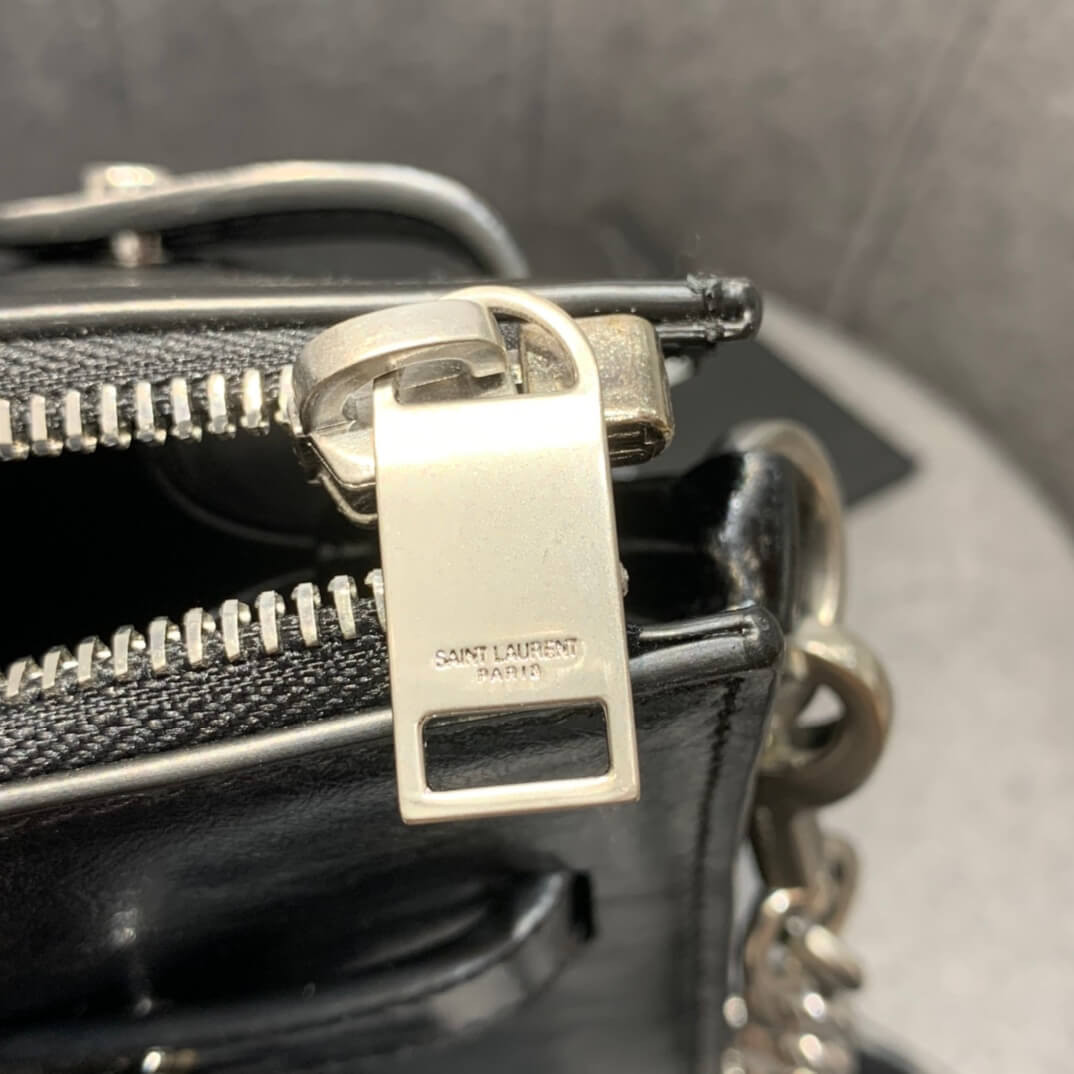 Saint Laurent Baby Sac De Jour Souple Duffle Bag In Moroder Leather 491715