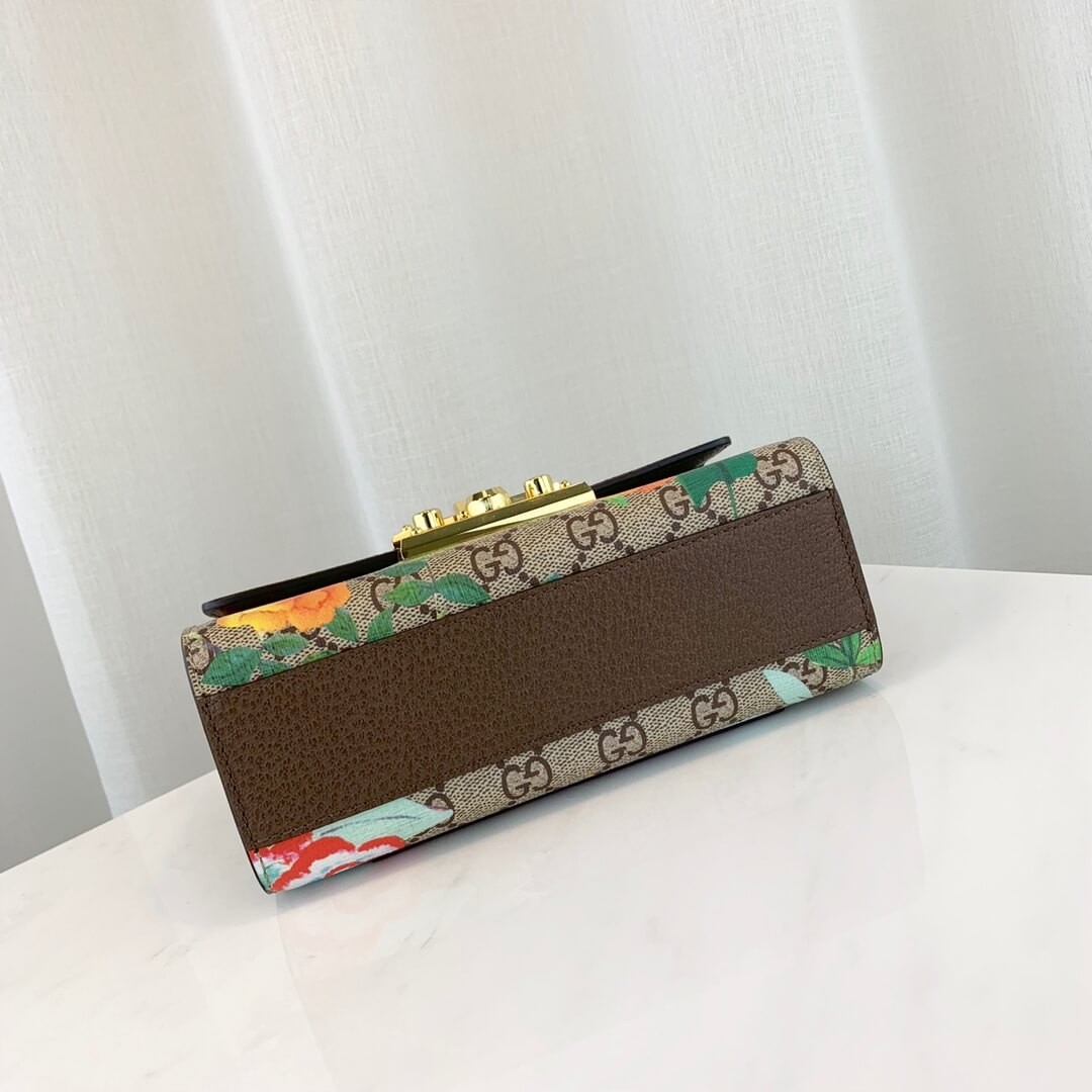 Gucci Padlock Small Gucci Tian Shoulder Bag 409487