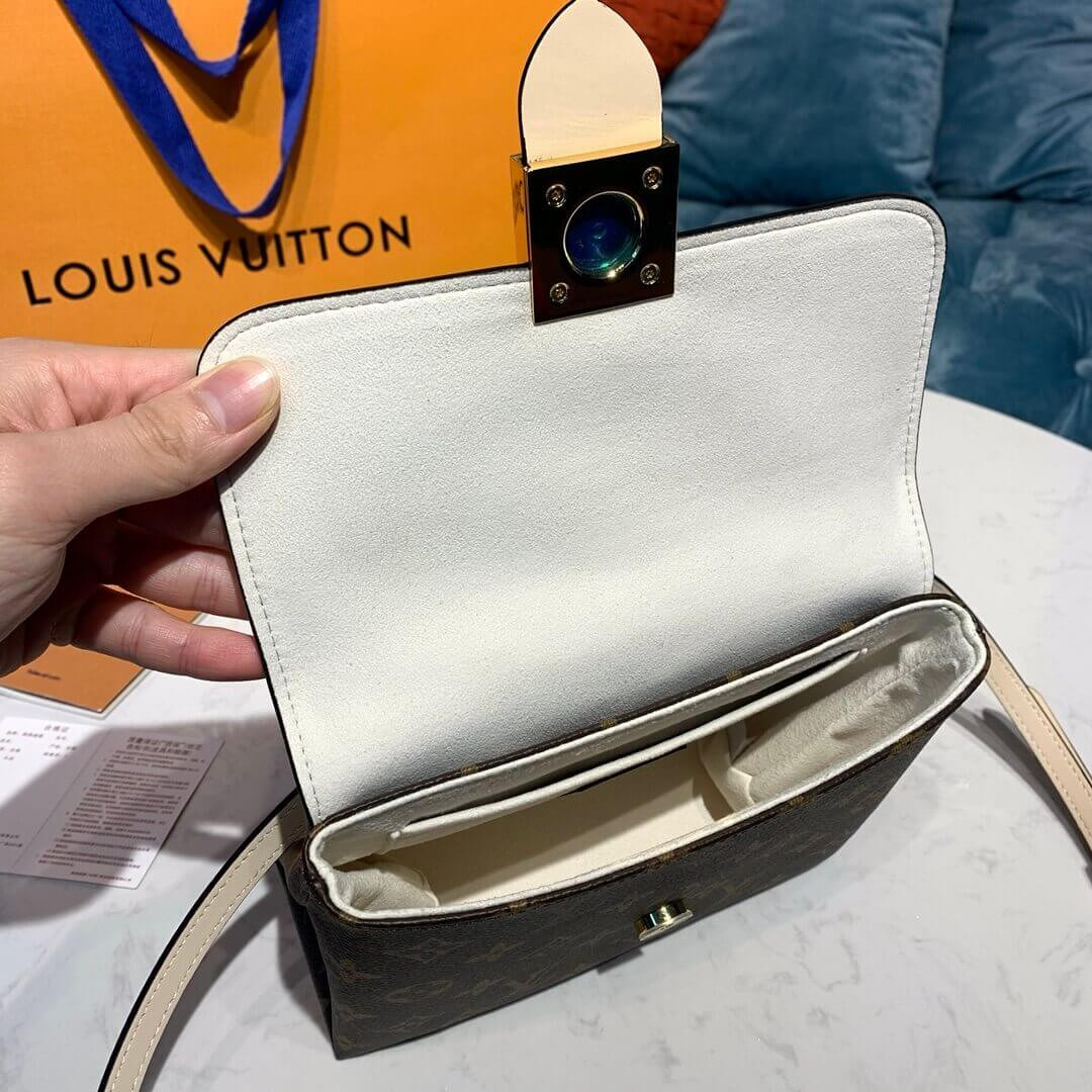 Louis Vuitton Monogram Leather Locky BB M45155