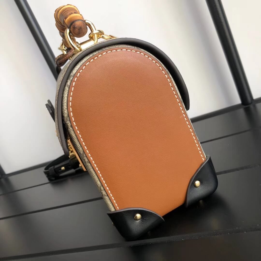 Gucci Padlock GG Small Bamboo Shoulder Bag 603221