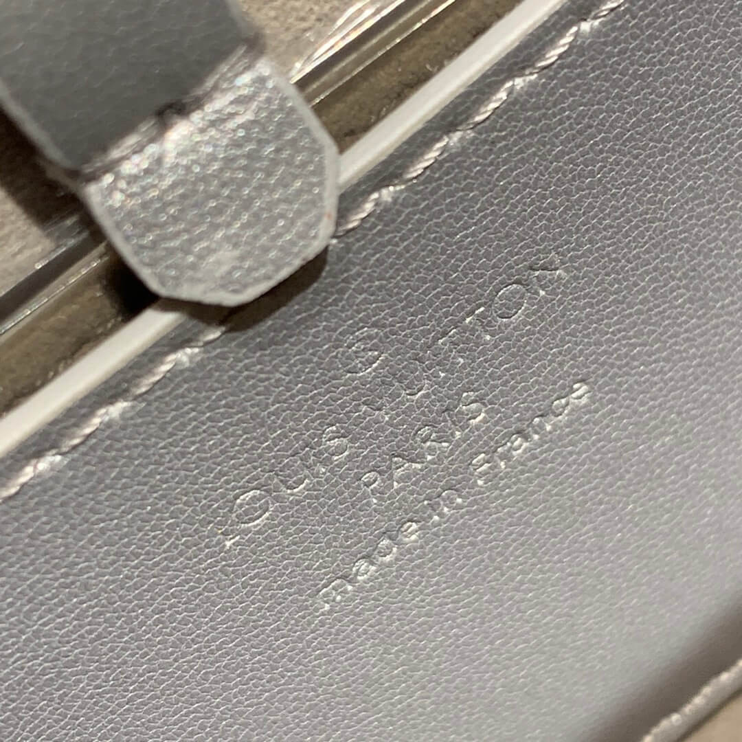 Louis Vuitton Twist MM with Silver Sequins M50282