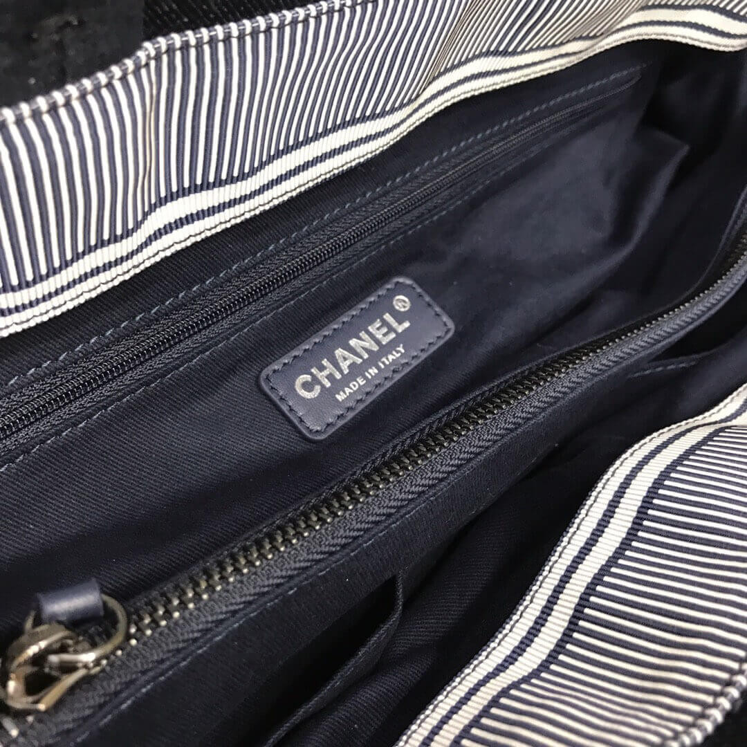 Chanel Denim Large Tote A92241