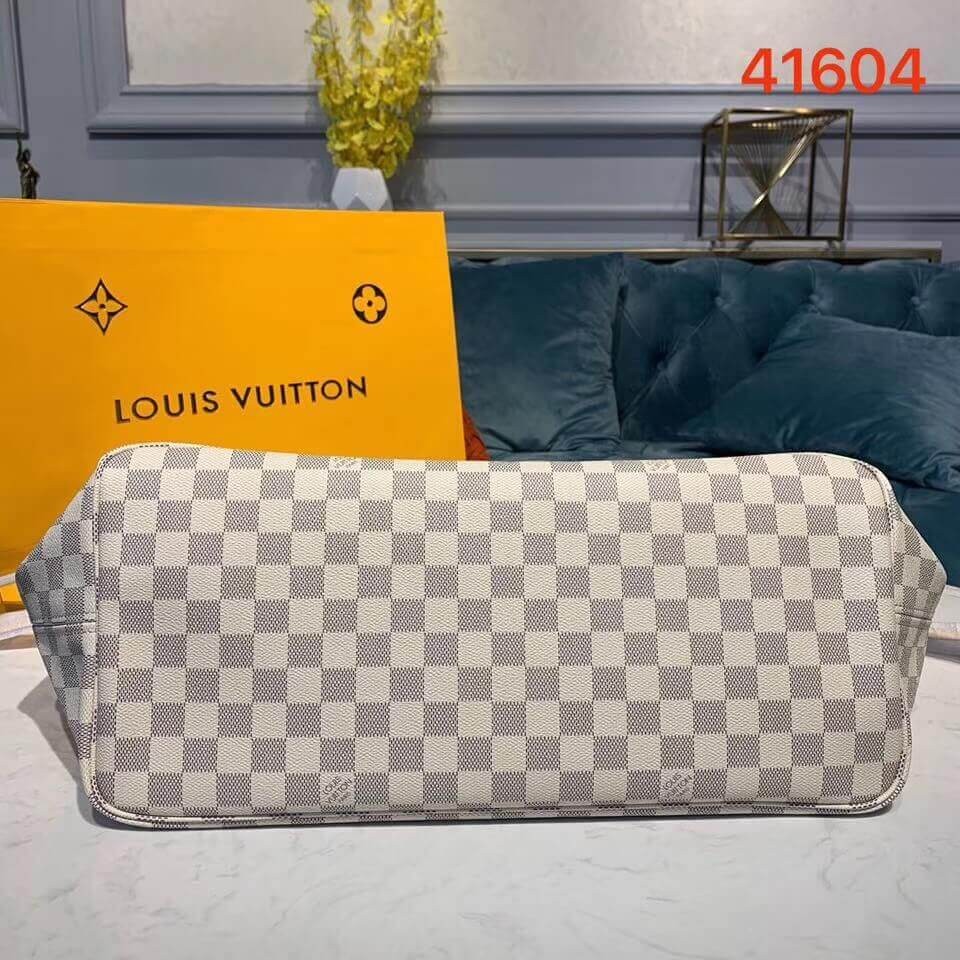 Louis Vuitton Damier Azur Canvas Neverfull GM N41604 Pink