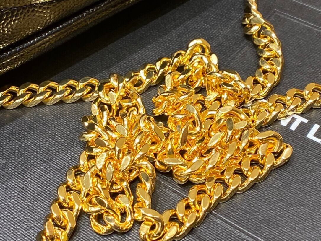 YSL Saint Laurent Lou Mini Camera Bag 585040 in Grain Leather Black