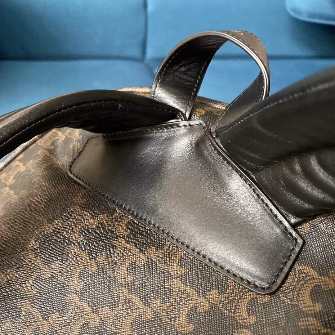 Celine Medium Backpack In Triomphe Canvas 188382