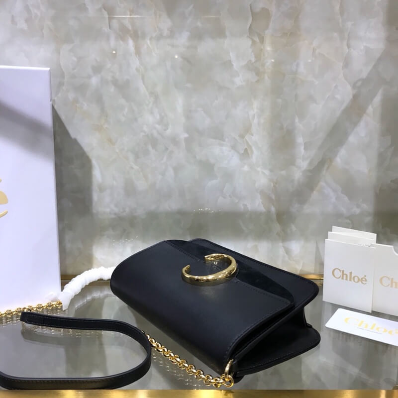 Chloe C Clutch With Chain S1159